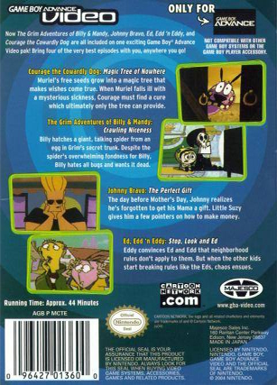 22216 2 Us Game Boy Advance Video Cartoon Network Collection Volume 1 
